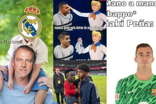 Cele mai tari glume apărute după Real Madrid - Barcelona » Fanii catalani nu și-au menajat rivalii: cu cine a fost comparat Mbappe
