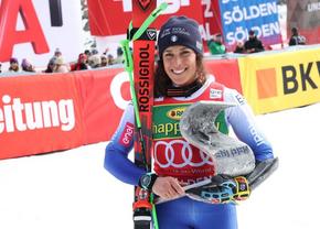 A început Cupa Mondială de schi alpin » Federica Brignone, cea mai vârstnică învingătoare la slalom uriaș