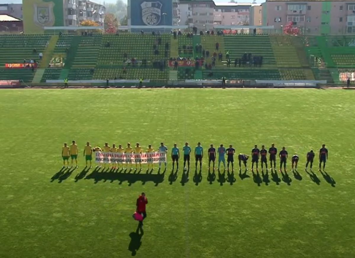 Protest Mioveni - Steaua