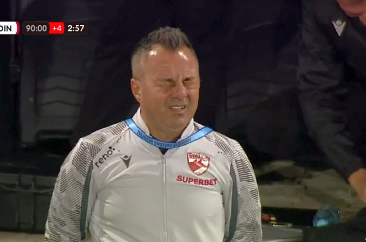 „Câine” adevărat! Florentin Petre a plâns ca un „Pitic” în momentul în care galeria lui Dinamo sărbătoarea victoria de la Hermannstadt » Imagini minunate