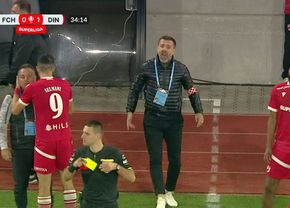 Zeljko Kopic, așa cum nu l-ai mai văzut! Antrenorul lui Dinamo s-a răstit la arbitru și a primit „ROȘU”