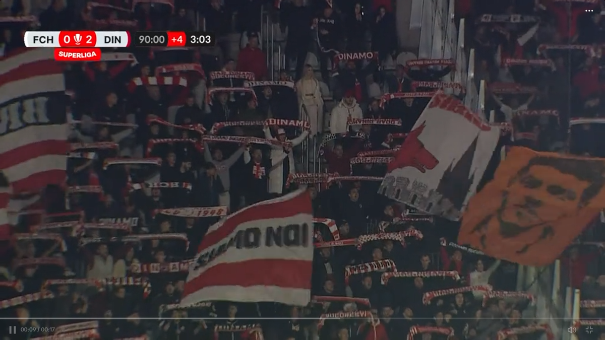 „Câine” adevărat! Florentin Petre a plâns ca un „Pitic” în momentul în care galeria lui Dinamo sărbătoarea victoria de la Hermannstadt » Imagini minunate