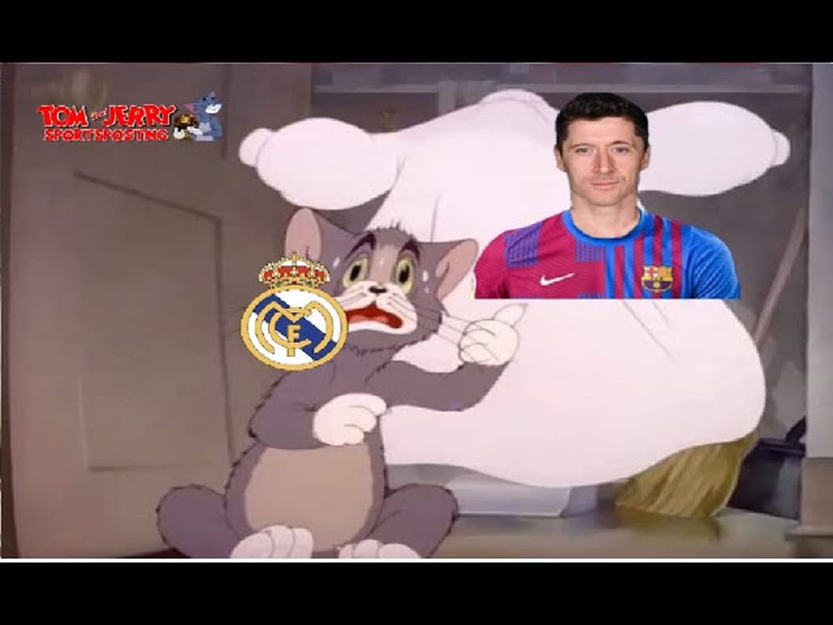 Cele mai tari glume apărute după Real Madrid - Barcelona » Fanii catalani nu și-au menajat rivalii: cu cine a fost comparat Mbappe