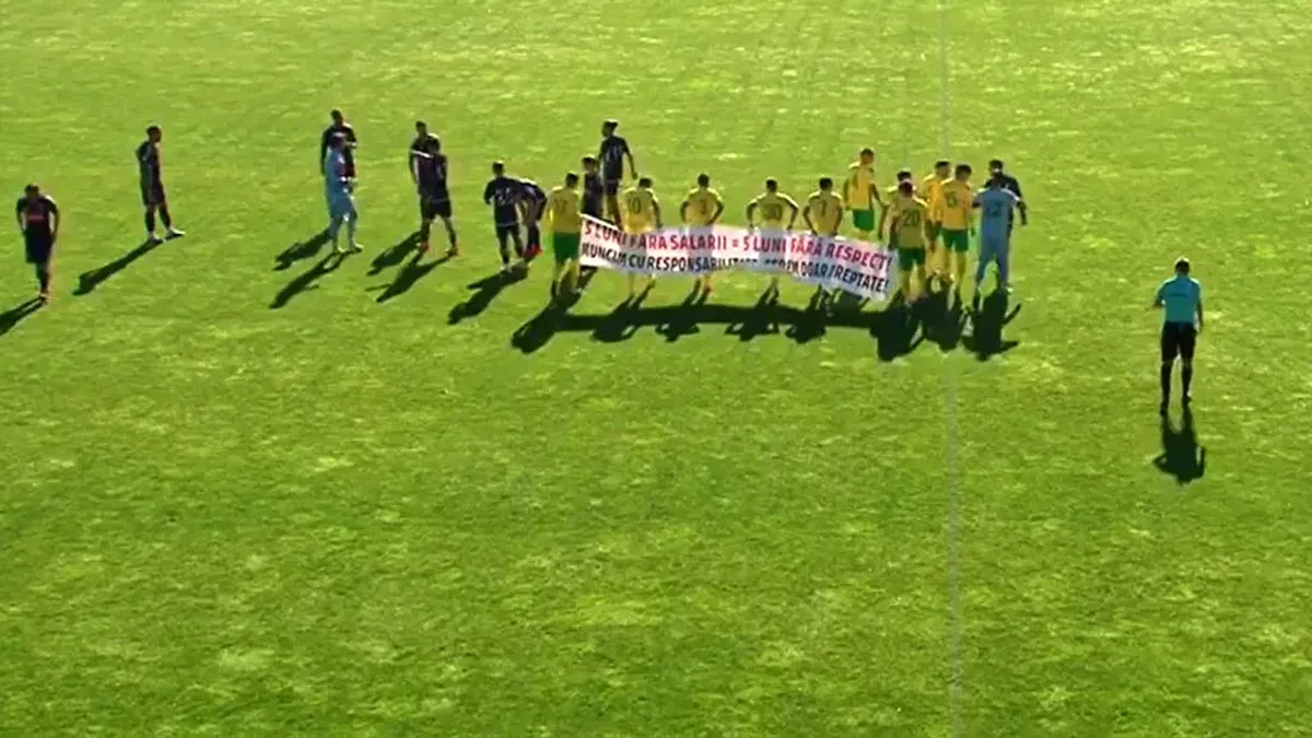 Protest Mioveni - Steaua