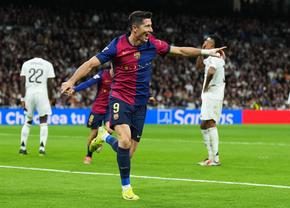 Real Madrid - Barcelona, primul „El Clasico” din acest sezon » Lewandowski a lovit de două ori în numai 2 minute
