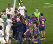 Scandal pe teren după Real Madrid - Barcelona