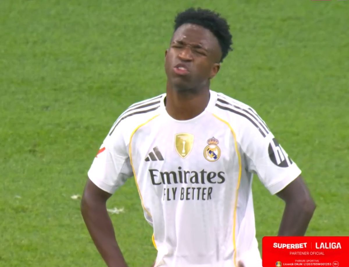 Vinicius, CRIZĂ de nervi în El Clasico