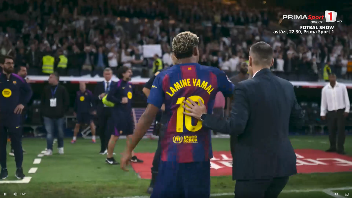 Scandal pe teren după Real Madrid - Barcelona