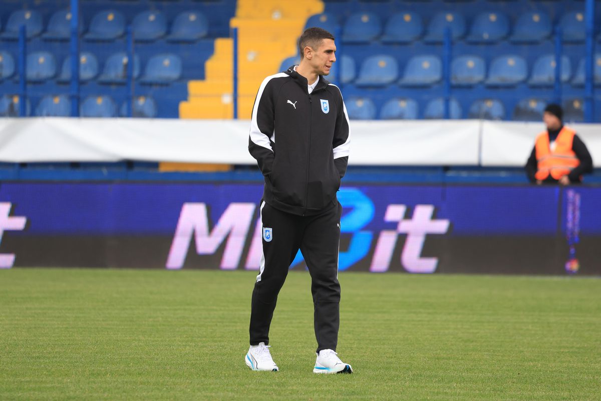 Imagini înainte de Metaloglobus - Universitatea Craiova / Foto: Ionuț Iordache (GSP)