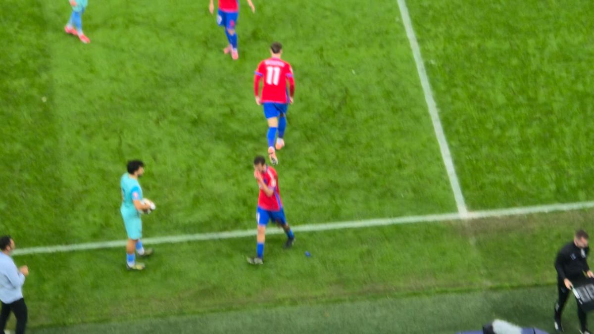 Juri Cisotti a ieșit accidentat din FCSB - UTA