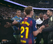 Scandal pe teren după Real Madrid - Barcelona