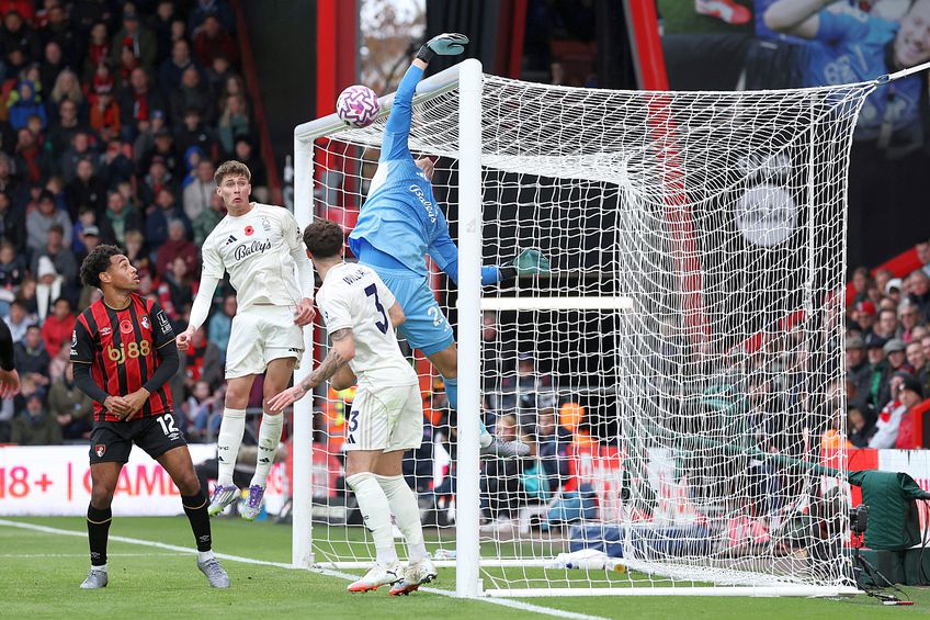 Tavernier a înscris din corner în Bournemouth - Nottingham Forest // foto: Guliver/gettyimages