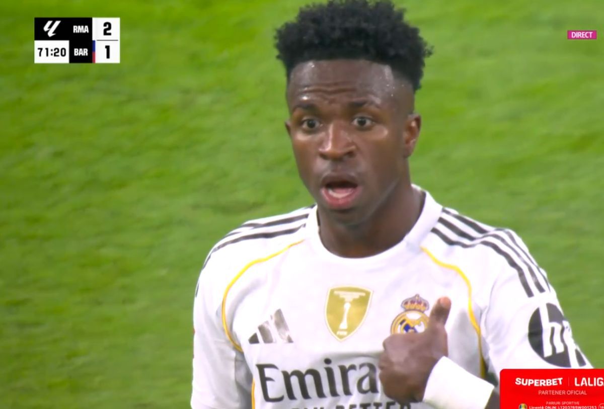 Vinicius, CRIZĂ de nervi în El Clasico