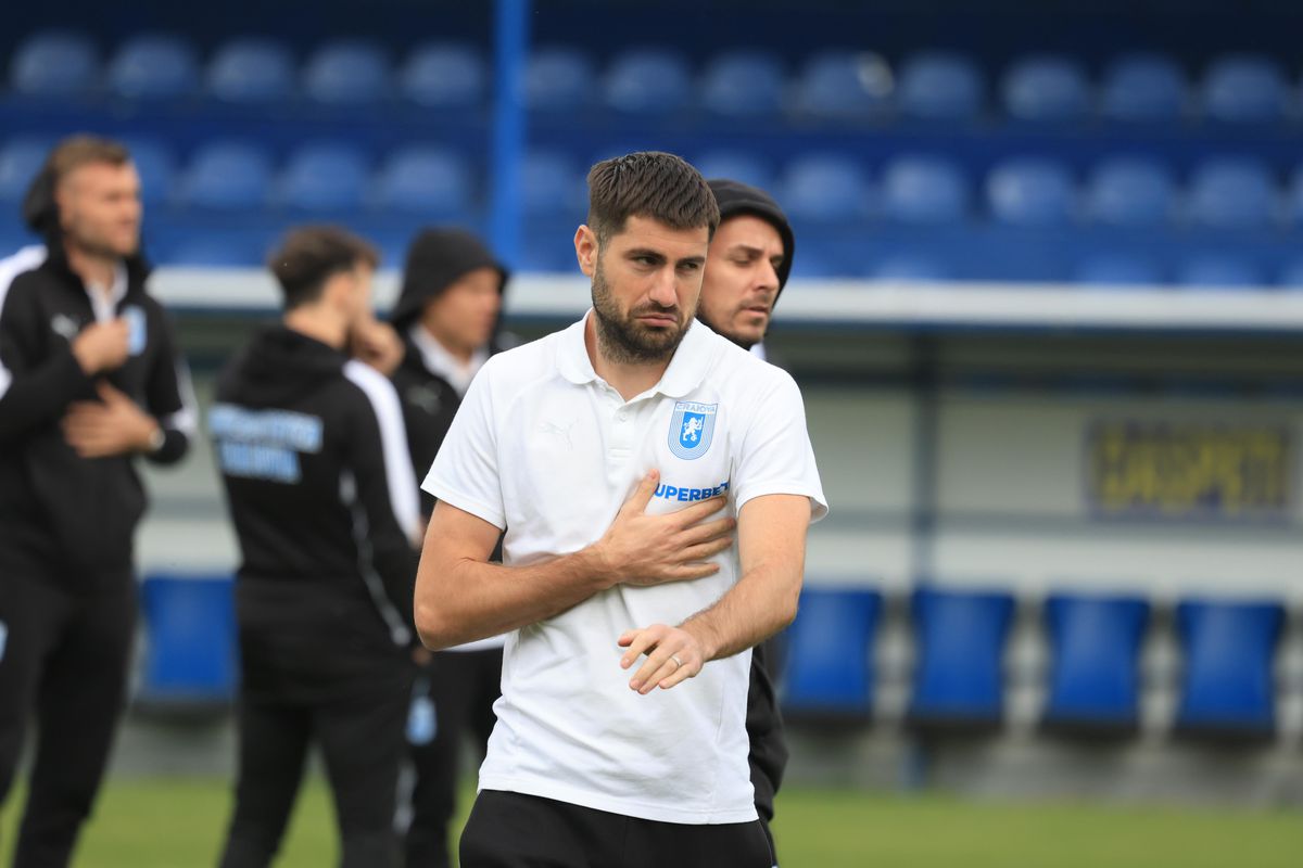 Imagini înainte de Metaloglobus - Universitatea Craiova / Foto: Ionuț Iordache (GSP)