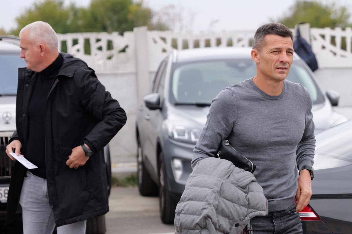 Costel Gâlcă, Mihai Stoichiță și Imad Kassas la Metaloglobus - Universitatea Craiova