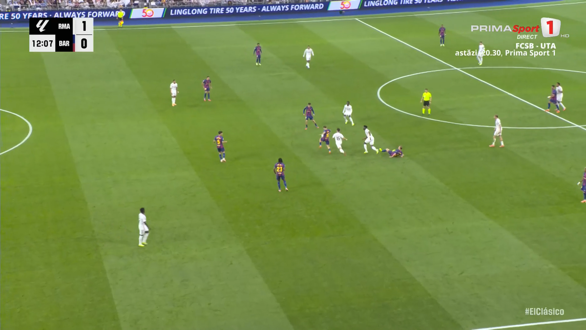 Golul superb marcat de Mbappe, în El Clasico, anulat pentru ofsaid milimetric