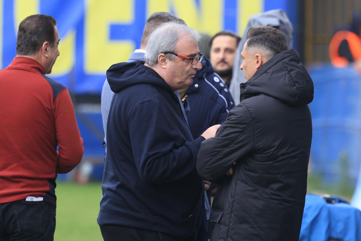 Costel Gâlcă, Mihai Stoichiță și Imad Kassas la Metaloglobus - Universitatea Craiova