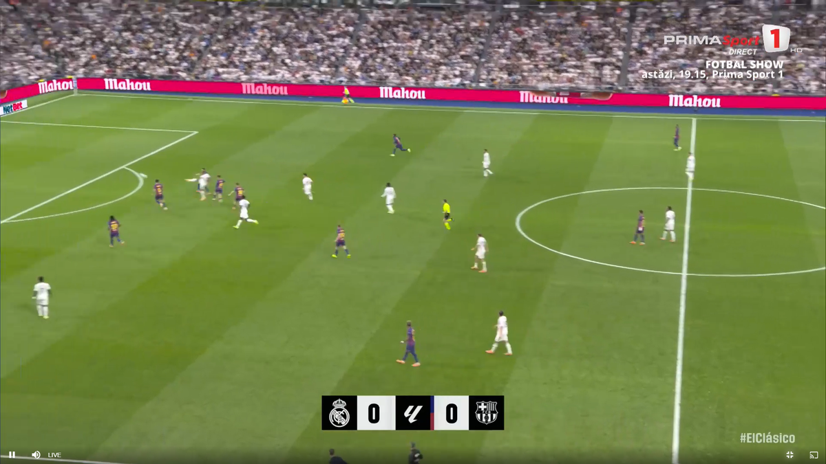 Golul superb marcat de Mbappe, în El Clasico, anulat pentru ofsaid milimetric