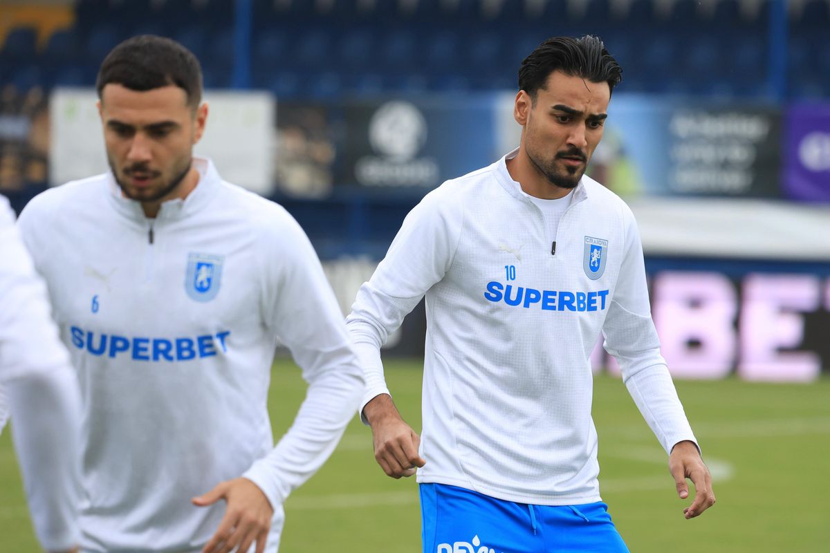 Imagini înainte de Metaloglobus - Universitatea Craiova / Foto: Ionuț Iordache (GSP)