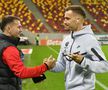 Imagini înainte de FCSB - UTA, de pe gazon/ foto Cristi Preda (GSP)