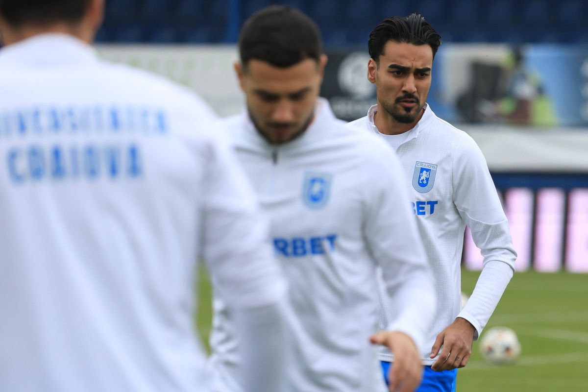 Imagini înainte de Metaloglobus - Universitatea Craiova / Foto: Ionuț Iordache (GSP)