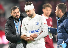Verdict DUR după ciocnirea violentă din CFR Cluj - Farul! » Nu va mai juca în 2025