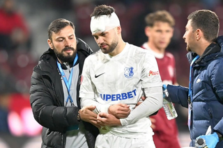 Verdict DUR după ciocnirea violentă din CFR Cluj - Farul! » Nu va mai juca în 2025