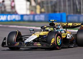 Marele Premiu al Mexicului » Lando Norris la șefia cursei, Verstappen conduce la limită
