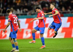 Show în FCSB - UTA Arad: patru goluri, alte două reușite anulate, două penalty-uri și cartonaș roșu » Roș-albaștrii se apropie de play-off