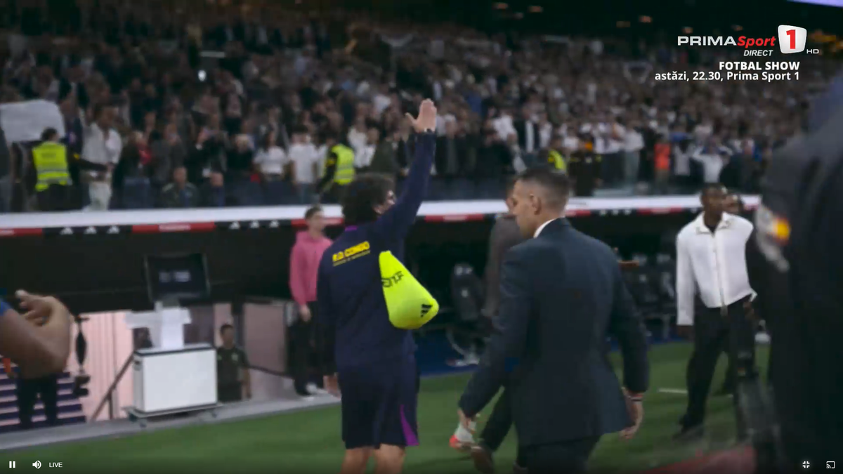 Scandal pe teren după Real Madrid - Barcelona