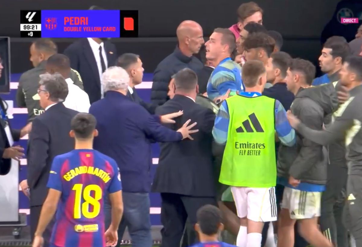 Scandal pe teren după Real Madrid - Barcelona