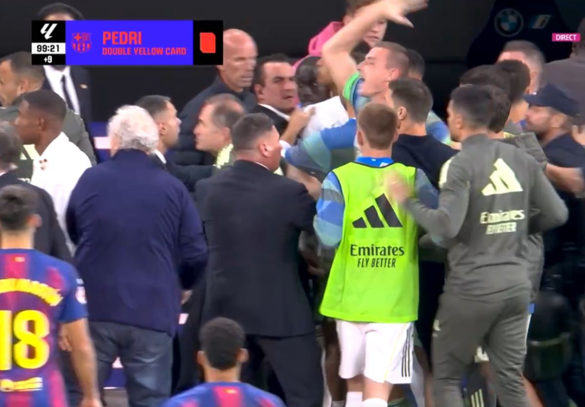 Scandal pe teren după Real Madrid - Barcelona