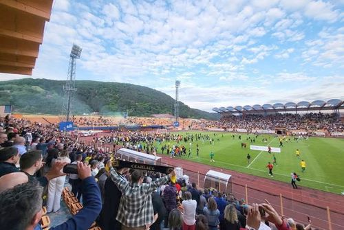 Ceahlăul Piatra Neamț, depunctată și cu interdicție la transferuri. FOTO: Facebook @CSM Ceahlăul Piatra Neamț