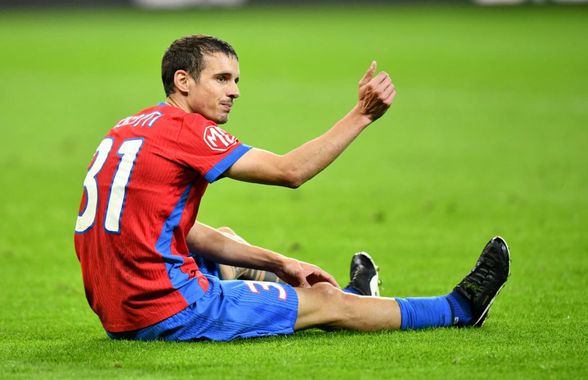 FCSB a aflat cât va lipsi Juri Cisotti, accidentat în meciul cu UTA Arad