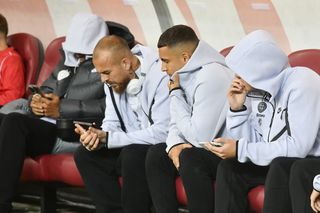 „El Clasico” la putere și pe Arena Națională » Imaginile serii: cum au fost surprinși jucătorii de la FCSB înainte de duelul cu UTA