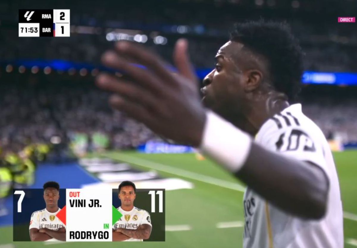 Vinicius, CRIZĂ de nervi în El Clasico