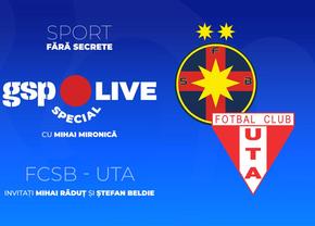 FCSB - UTA » Roș-albaștrii caută revenirea în campionat