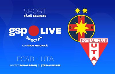 FCSB - UTA » Roș-albaștrii caută revenirea în campionat