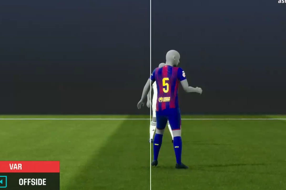 Golul superb marcat de Mbappe, în El Clasico, anulat pentru ofsaid milimetric