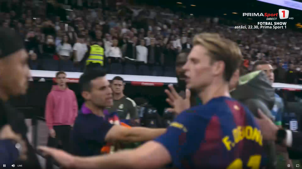 Final cu scântei în Real Madrid - Barcelona: de două ori la un pas de bătaie generală!