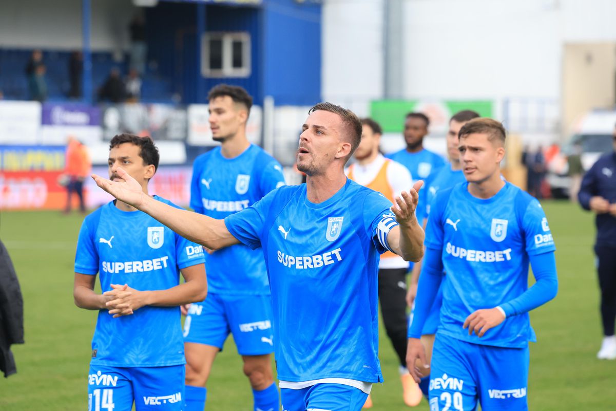 „Joacă, bă Rădoi, cu echipa bună!” » Scandal după Metaloglobus - Craiova: jucătorii au intrat în gura fanilor