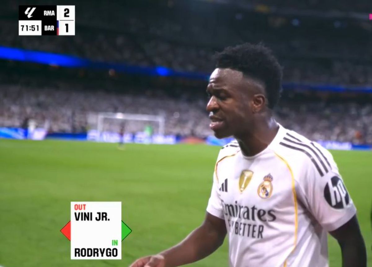 Vinicius, CRIZĂ de nervi în El Clasico