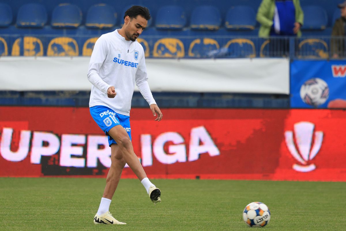 Imagini înainte de Metaloglobus - Universitatea Craiova / Foto: Ionuț Iordache (GSP)