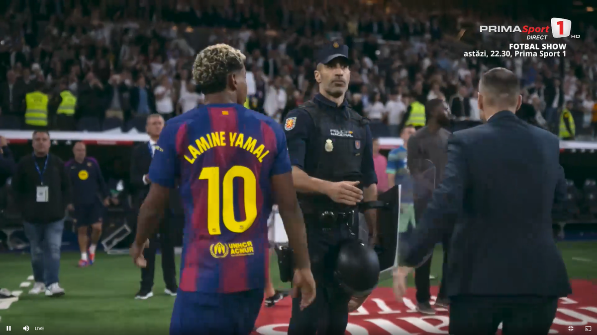 Scandal pe teren după Real Madrid - Barcelona