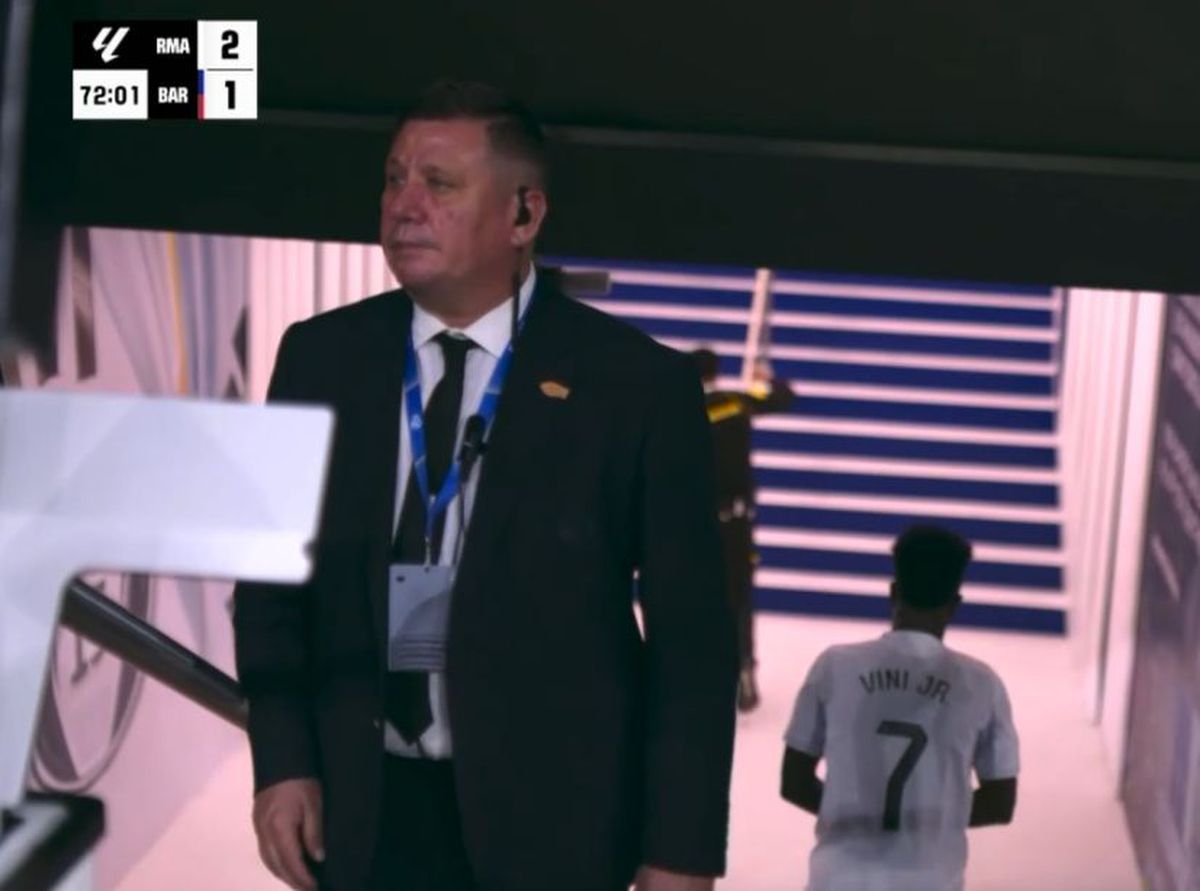 Vinicius, CRIZĂ de nervi în El Clasico: a mers la vestiare în minutul 70!