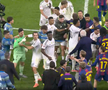 Final cu scântei în Real Madrid - Barcelona: de două ori la un pas de bătaie generală!