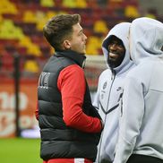 Imagini înainte de FCSB - UTA, de pe gazon/ foto Cristi Preda (GSP)