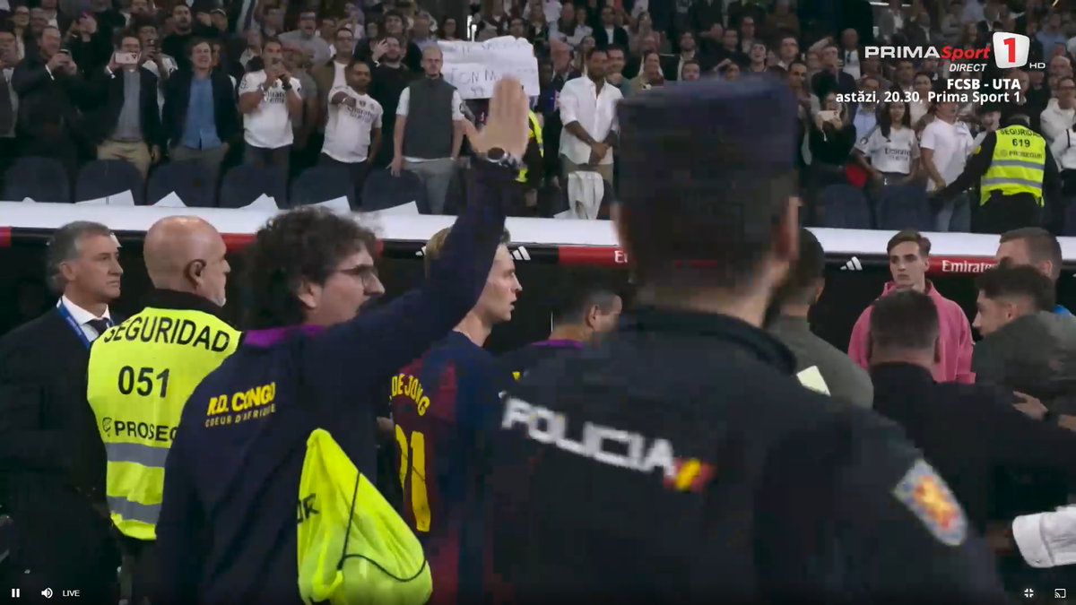 Scandal pe teren după Real Madrid - Barcelona