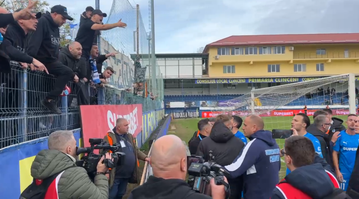 „Joacă, bă Rădoi, cu echipa bună!” » Scandal după Metaloglobus - Craiova: jucătorii au intrat în gura fanilor