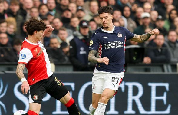 Dennis Man, victorie imensă în Feyenoord - PSV, într-un derby cu 5 goluri! Jucătorul oaspeților a reușit „tripla”